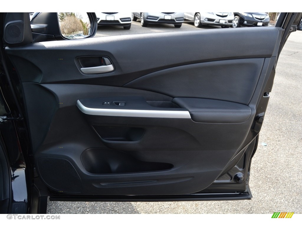 2014 CR-V EX-L AWD - Crystal Black Pearl / Black photo #27