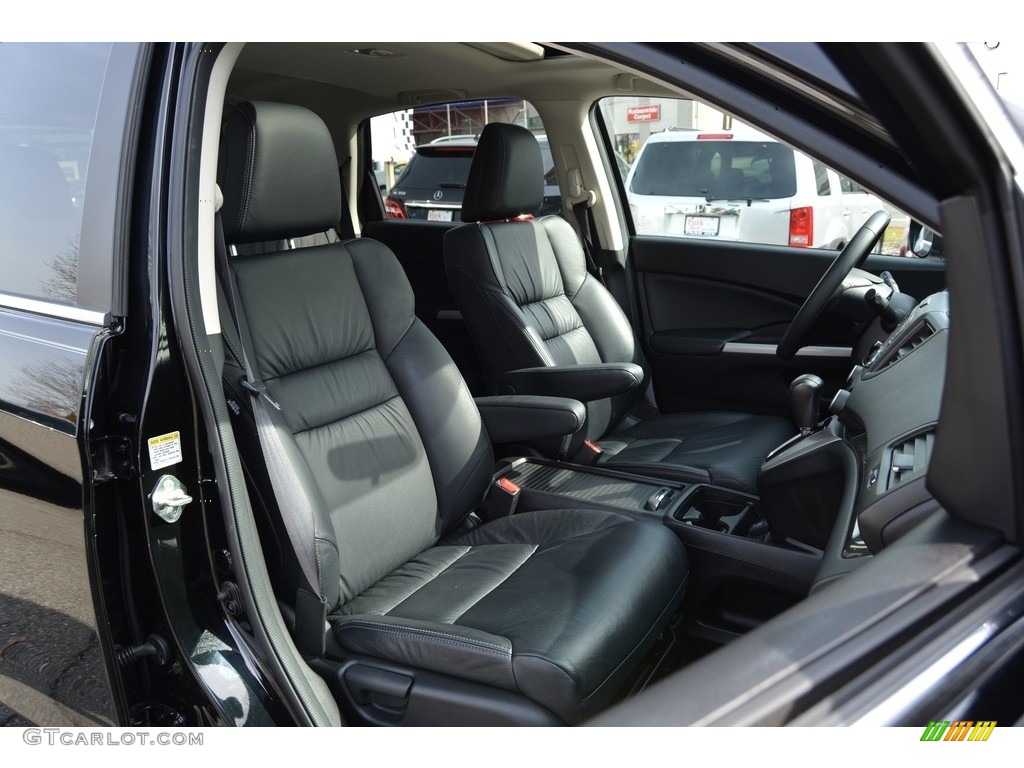 2014 CR-V EX-L AWD - Crystal Black Pearl / Black photo #30