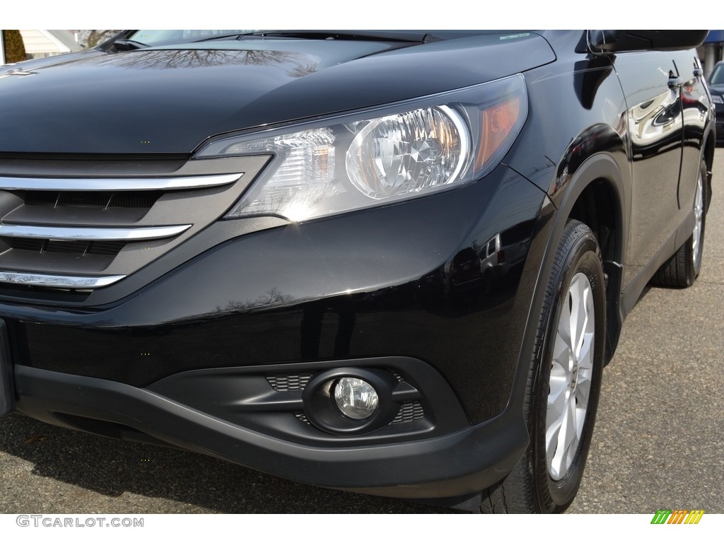 2014 CR-V EX-L AWD - Crystal Black Pearl / Black photo #32