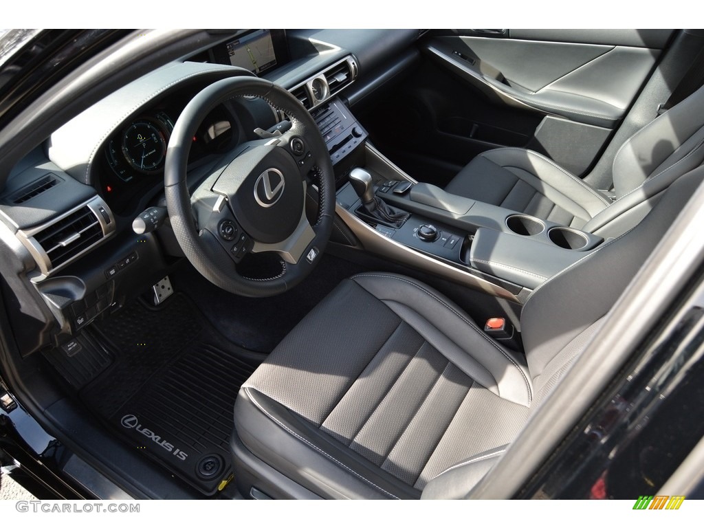 2014 IS 250 AWD - Obsidian Black / Black photo #11