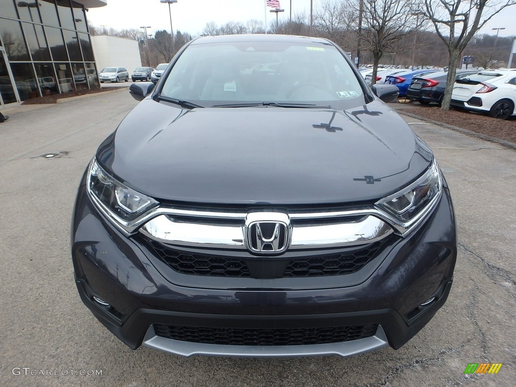 2017 CR-V EX-L AWD - Gunmetal Metallic / Gray photo #6
