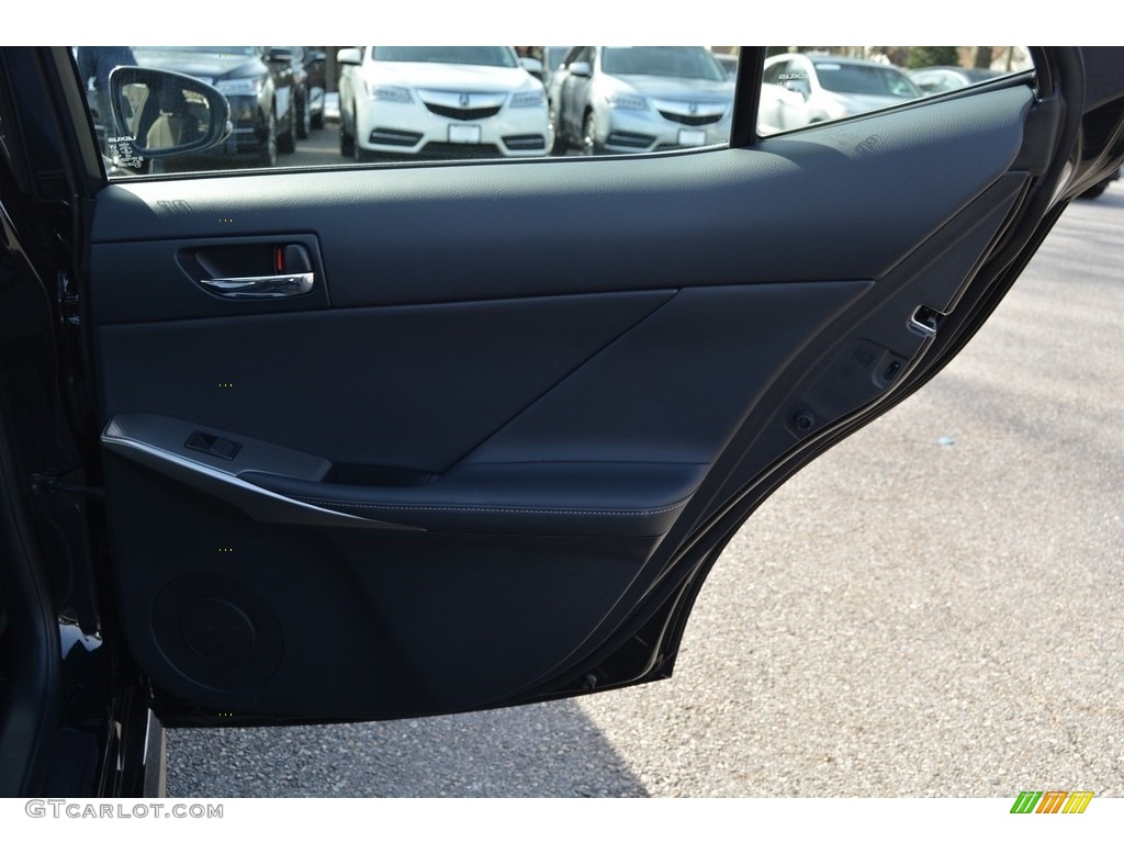 2014 IS 250 AWD - Obsidian Black / Black photo #25