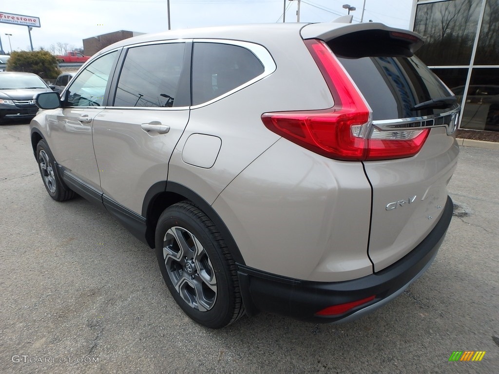 2017 CR-V EX AWD - Sandstorm Metallic / Ivory photo #2