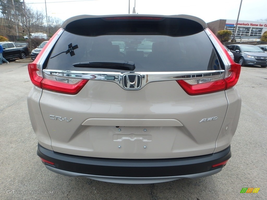 2017 CR-V EX AWD - Sandstorm Metallic / Ivory photo #3