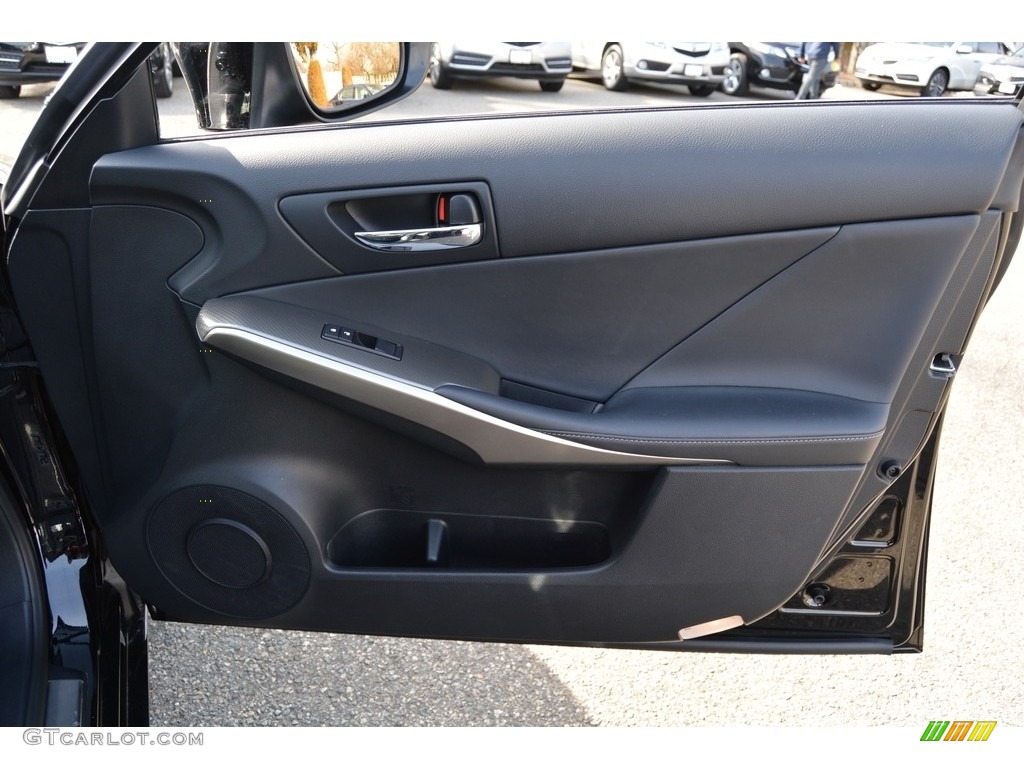 2014 IS 250 AWD - Obsidian Black / Black photo #27