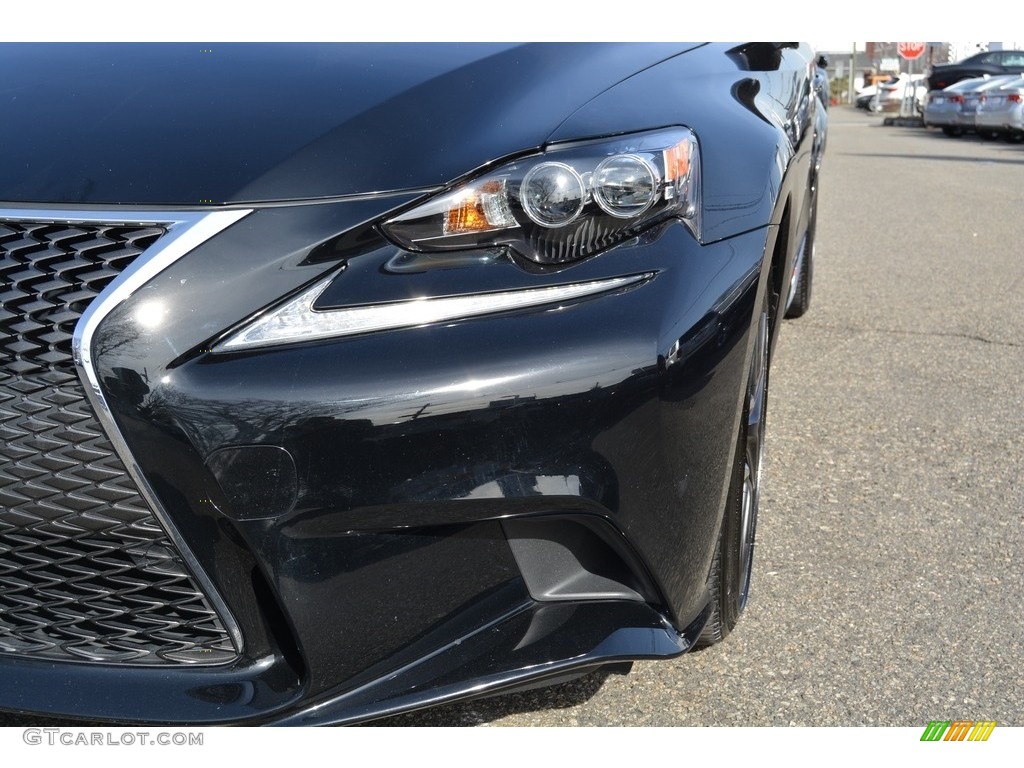 2014 IS 250 AWD - Obsidian Black / Black photo #32
