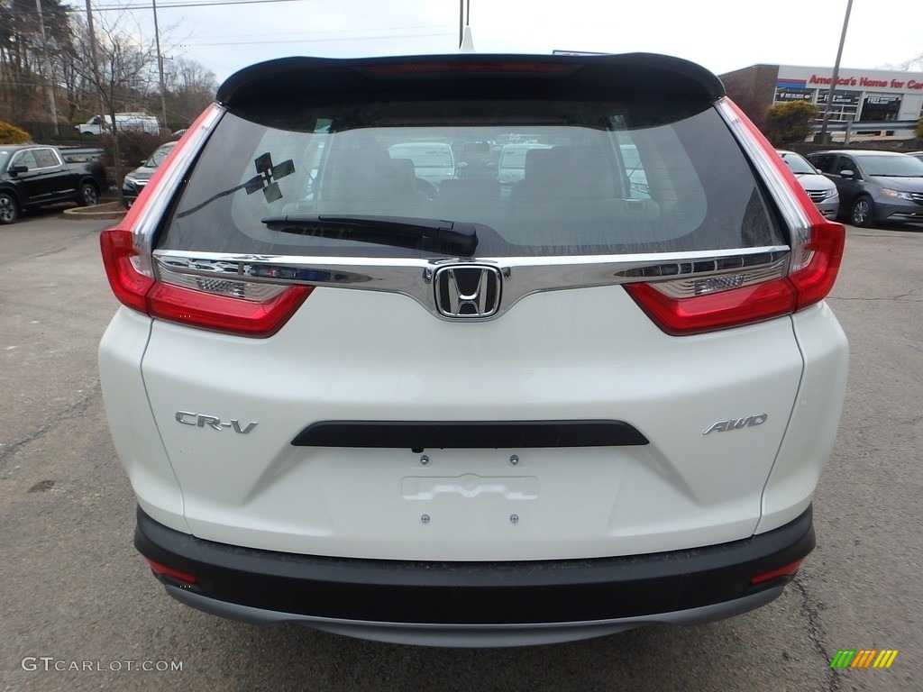 2017 CR-V LX AWD - White Diamond Pearl / Ivory photo #3