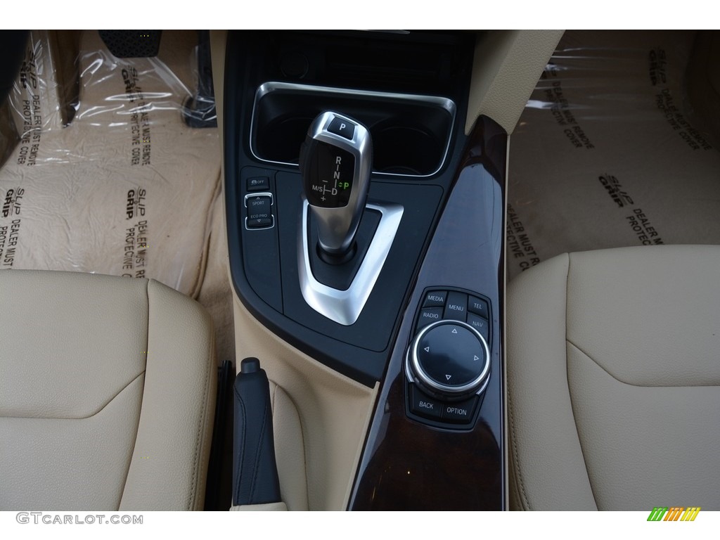 2014 3 Series 328i xDrive Sedan - Jet Black / Venetian Beige photo #17