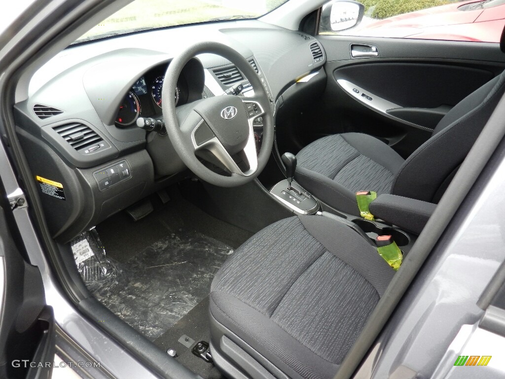 2017 Hyundai Accent SE Hatchback Interior Color Photos