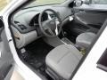  2017 Accent SE Sedan Gray Interior