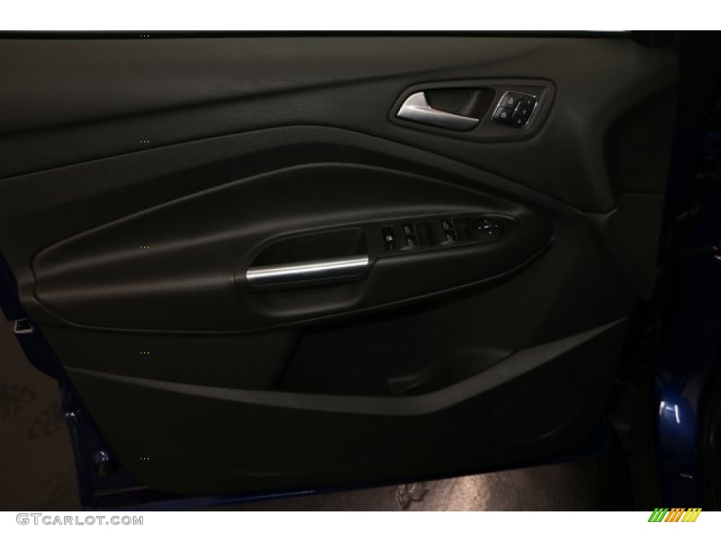2014 Escape Titanium 1.6L EcoBoost 4WD - Deep Impact Blue / Charcoal Black photo #6