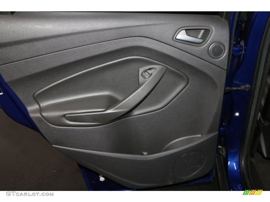 2014 Escape Titanium 1.6L EcoBoost 4WD - Deep Impact Blue / Charcoal Black photo #28