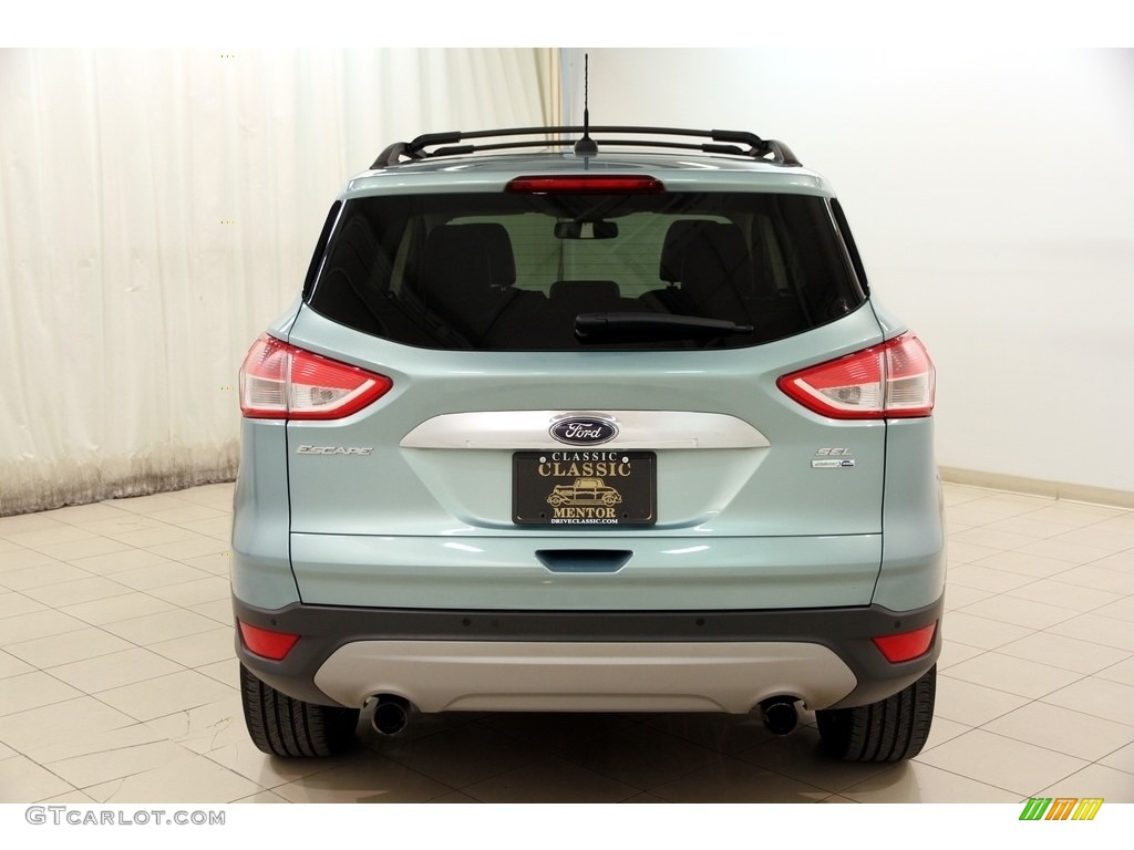 2013 Escape SEL 2.0L EcoBoost 4WD - Frosted Glass Metallic / Charcoal Black photo #18