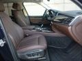 2014 BMW X5 Mocha Interior Front Seat Photo