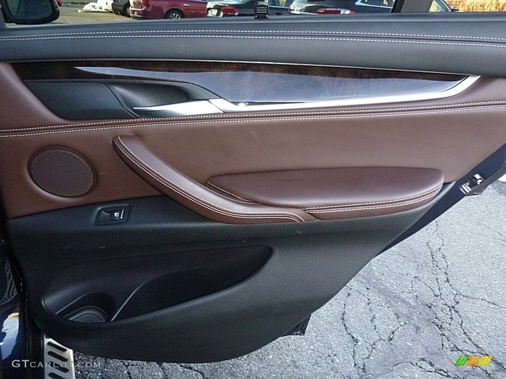2014 BMW X5 xDrive35i Mocha Door Panel Photo #118844761
