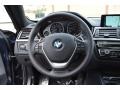 Black 2017 BMW 4 Series 430i xDrive Gran Coupe Steering Wheel