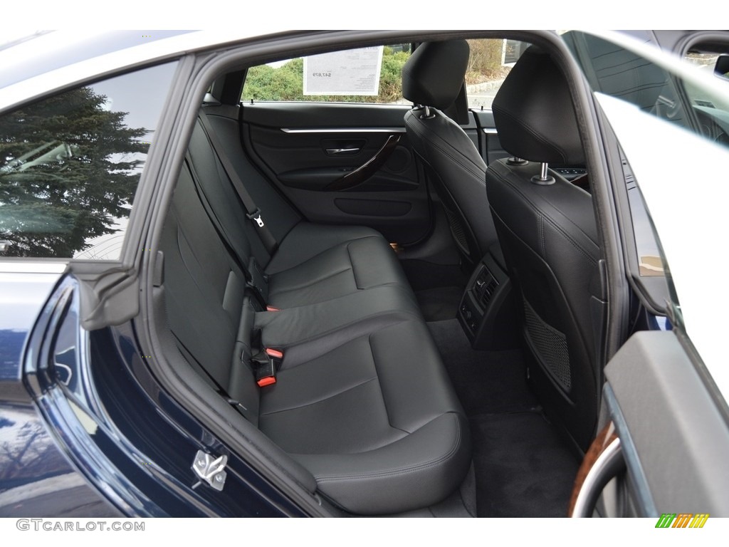 Black Interior 2017 BMW 4 Series 430i xDrive Gran Coupe Photo #118845424
