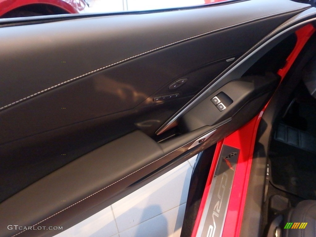 2017 Chevrolet Corvette Z06 Coupe Jet Black Door Panel Photo #118845538