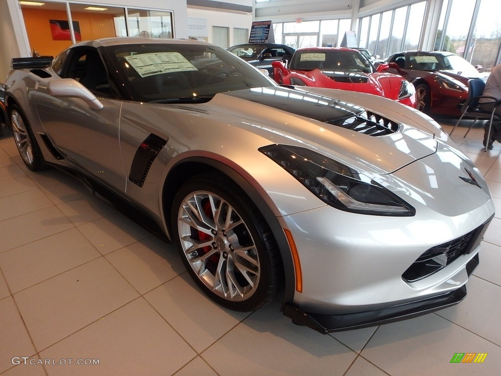 Blade Silver Metallic 2017 Chevrolet Corvette Z06 Coupe Exterior Photo #118845796