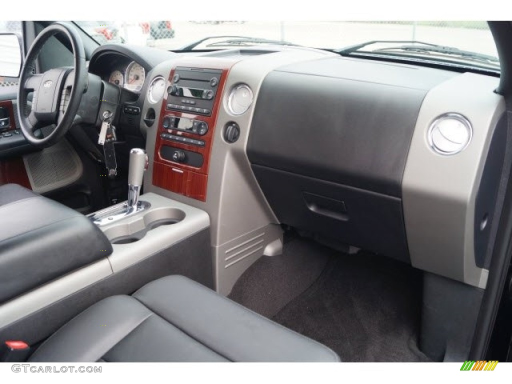 2006 F150 Lariat SuperCab - Black / Black photo #10