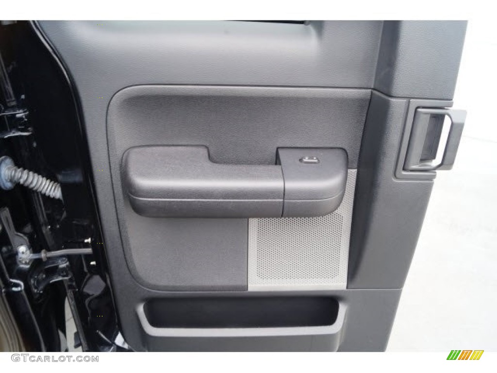 2006 F150 Lariat SuperCab - Black / Black photo #17