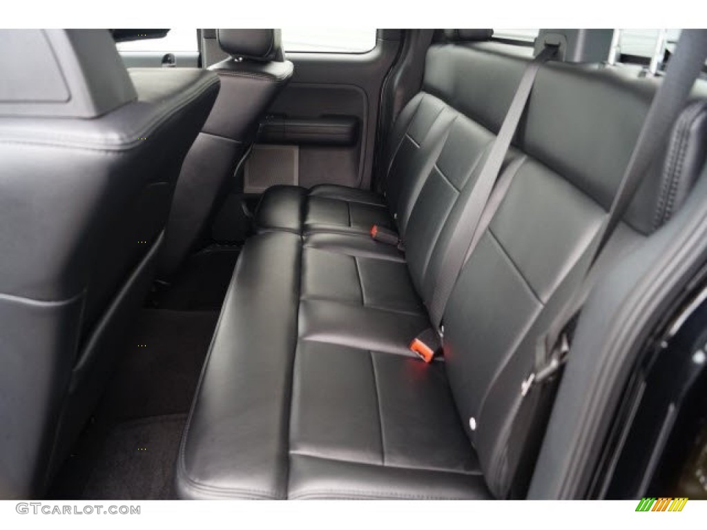 2006 F150 Lariat SuperCab - Black / Black photo #18