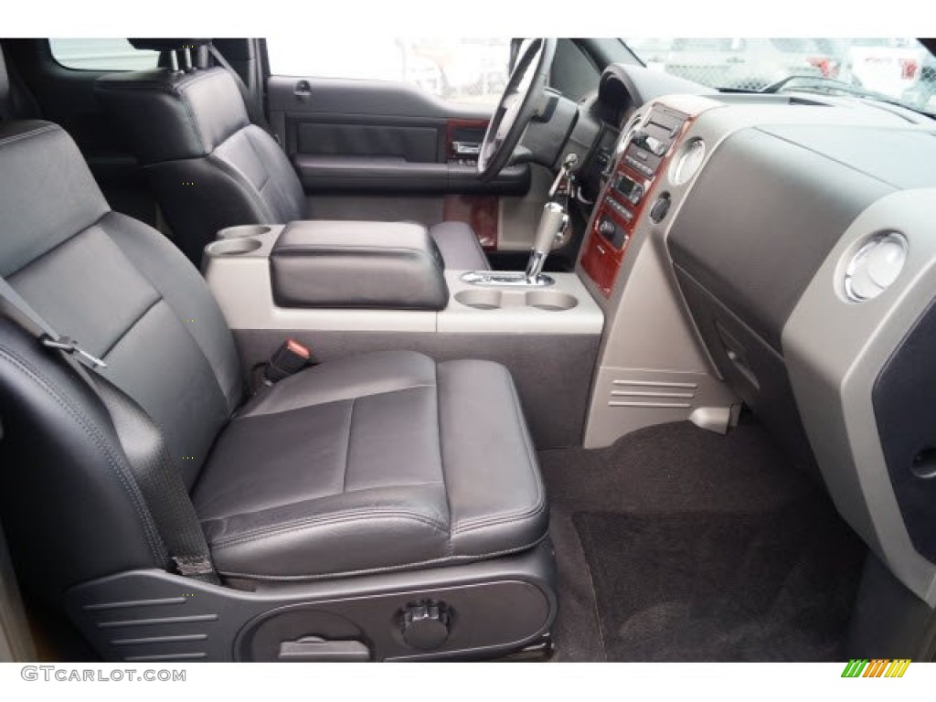 2006 F150 Lariat SuperCab - Black / Black photo #30