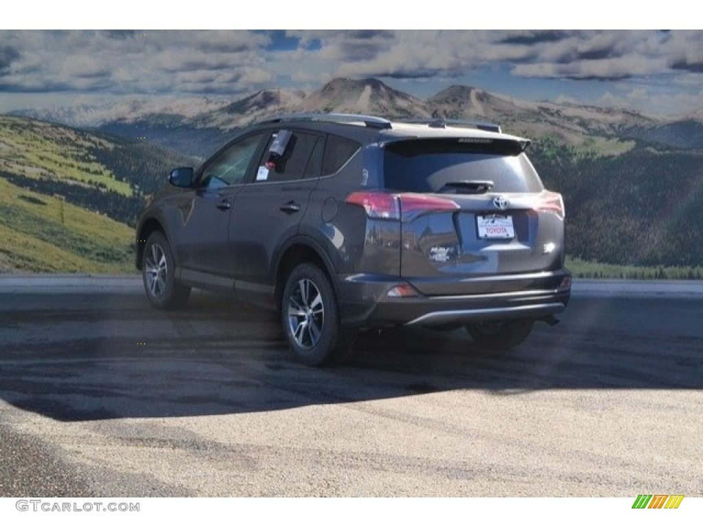 2017 RAV4 XLE AWD - Magnetic Gray Metallic / Black photo #3