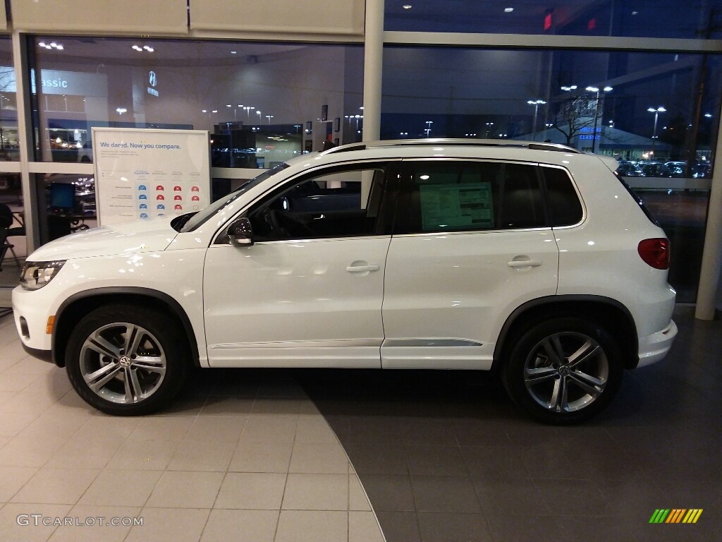 2017 Tiguan Sport - Pure White / Charcoal photo #3