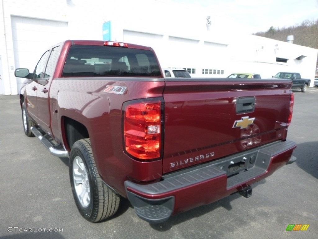 2017 Silverado 1500 LT Double Cab 4x4 - Siren Red Tintcoat / Jet Black photo #6