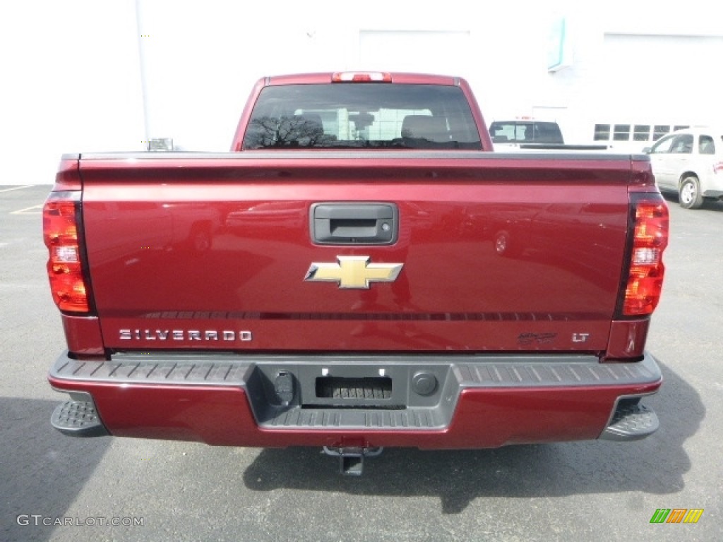 2017 Silverado 1500 LT Double Cab 4x4 - Siren Red Tintcoat / Jet Black photo #7