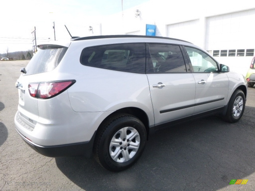 2017 Traverse LS AWD - Silver Ice Metallic / Dark Titanium/Light Titanium photo #8