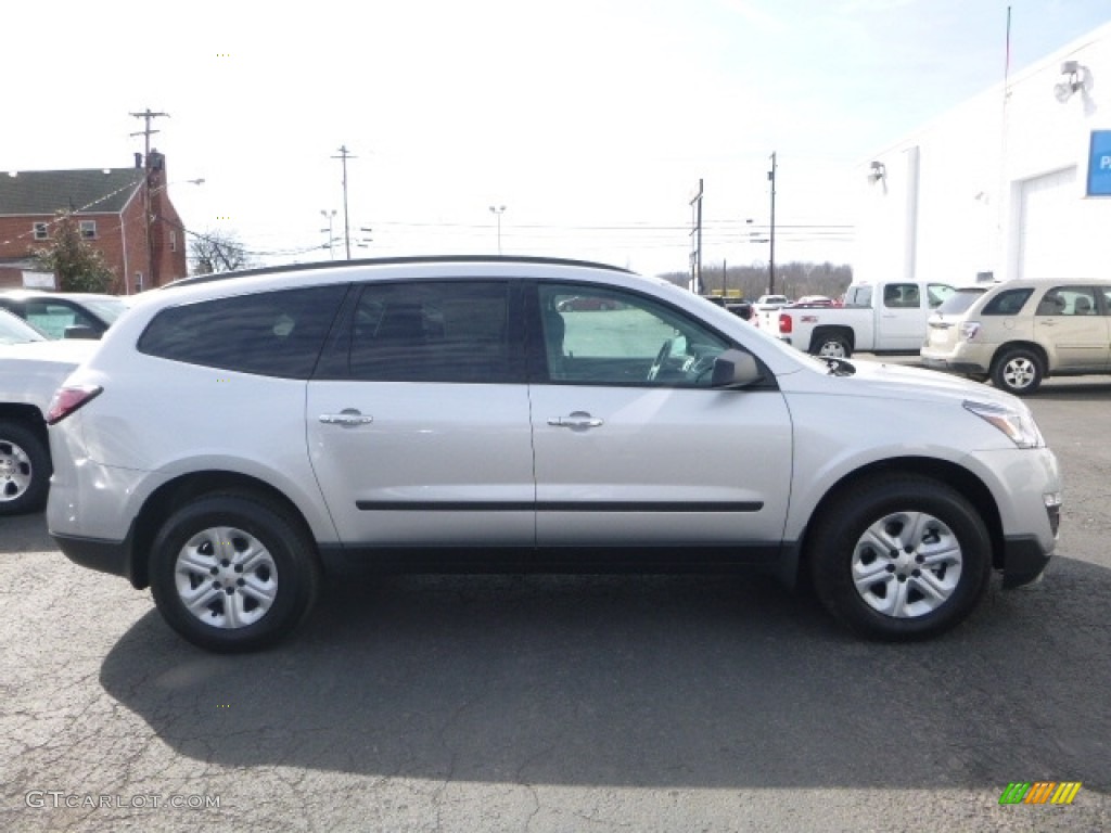 2017 Traverse LS AWD - Silver Ice Metallic / Dark Titanium/Light Titanium photo #9