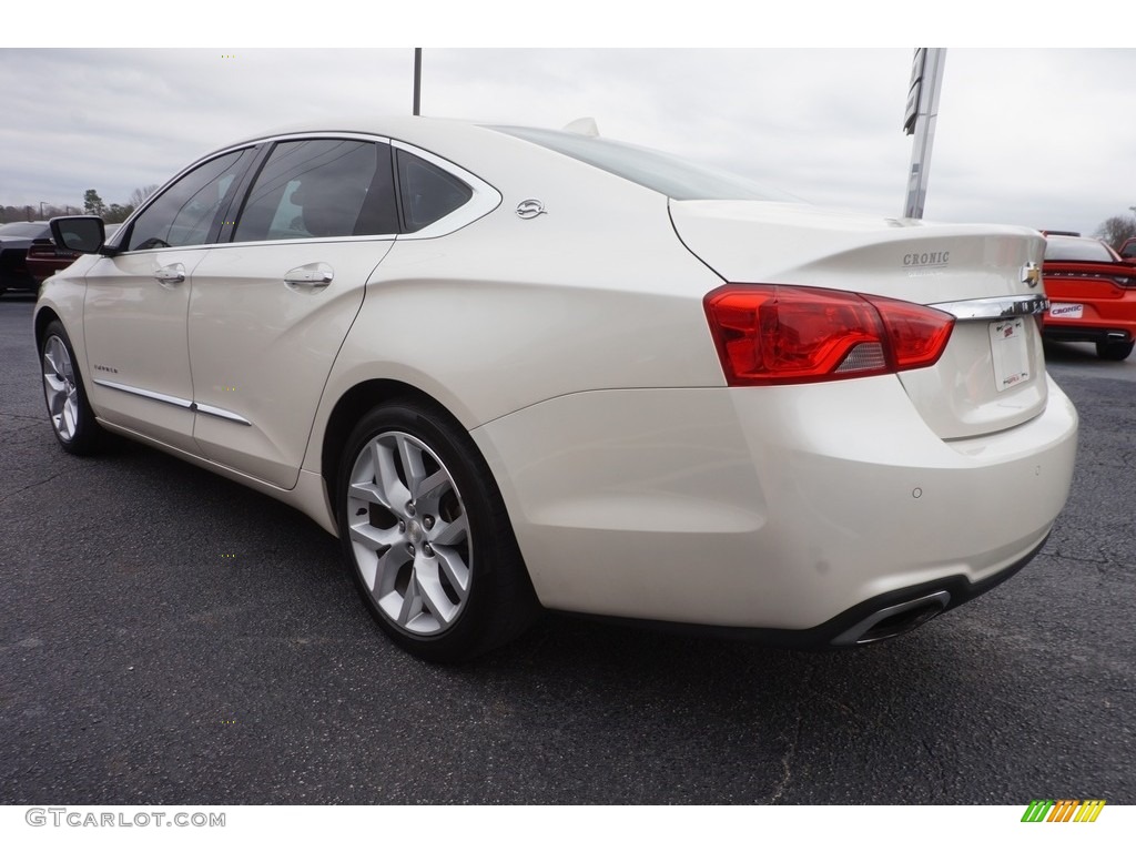 2014 Impala LTZ - White Diamond Tricoat / Jet Black/Mojave photo #5