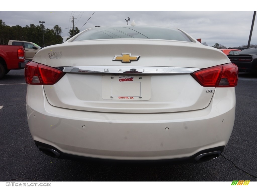2014 Impala LTZ - White Diamond Tricoat / Jet Black/Mojave photo #6