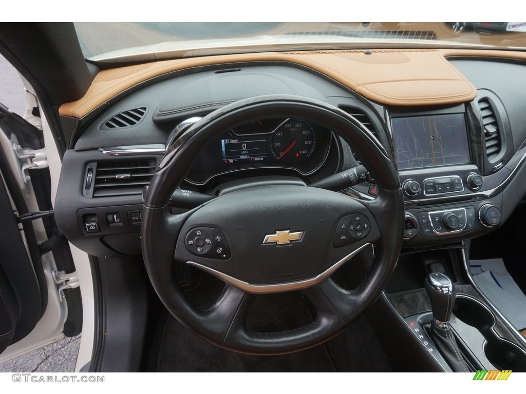 2014 Impala LTZ - White Diamond Tricoat / Jet Black/Mojave photo #10