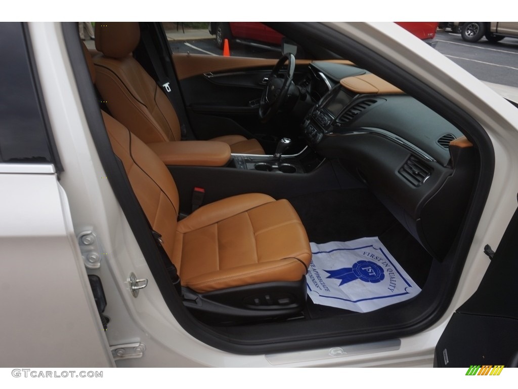 2014 Impala LTZ - White Diamond Tricoat / Jet Black/Mojave photo #18