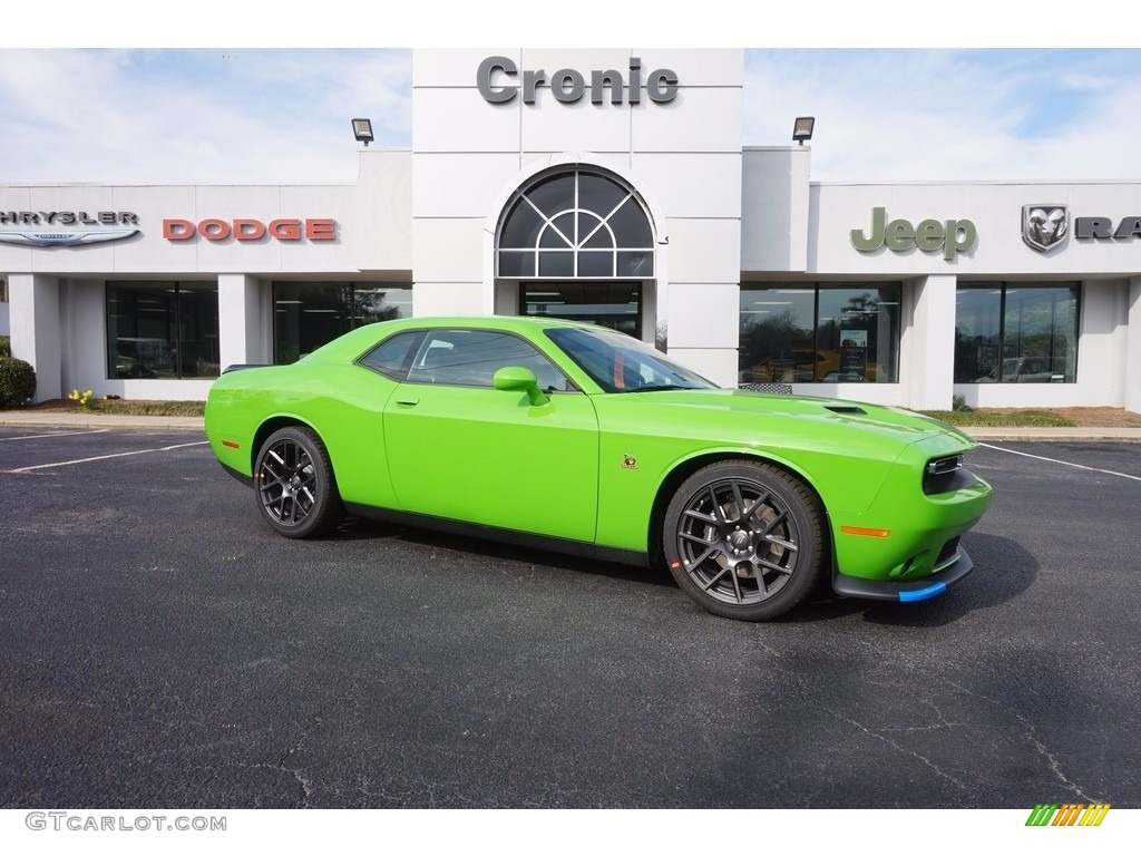 2017 Challenger R/T Scat Pack - Green Go / Black photo #1