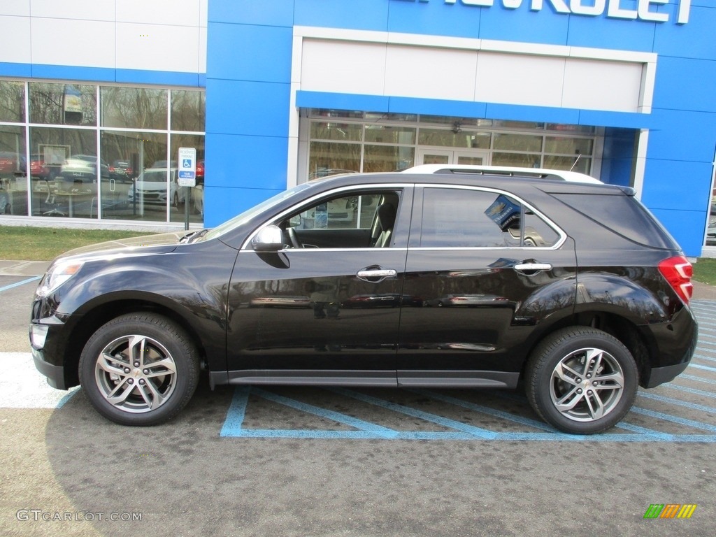 2017 Equinox Premier AWD - Black / Jet Black photo #2