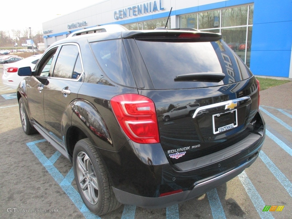 2017 Equinox Premier AWD - Black / Jet Black photo #4