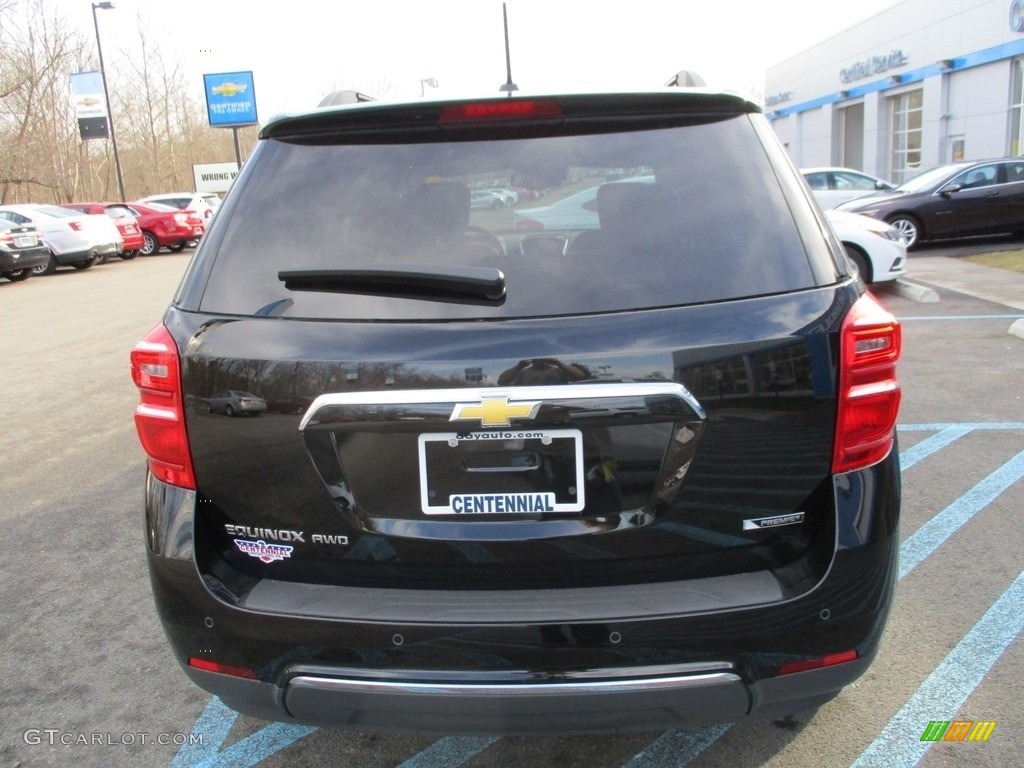 2017 Equinox Premier AWD - Black / Jet Black photo #6