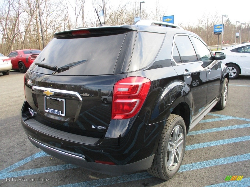 2017 Equinox Premier AWD - Black / Jet Black photo #7