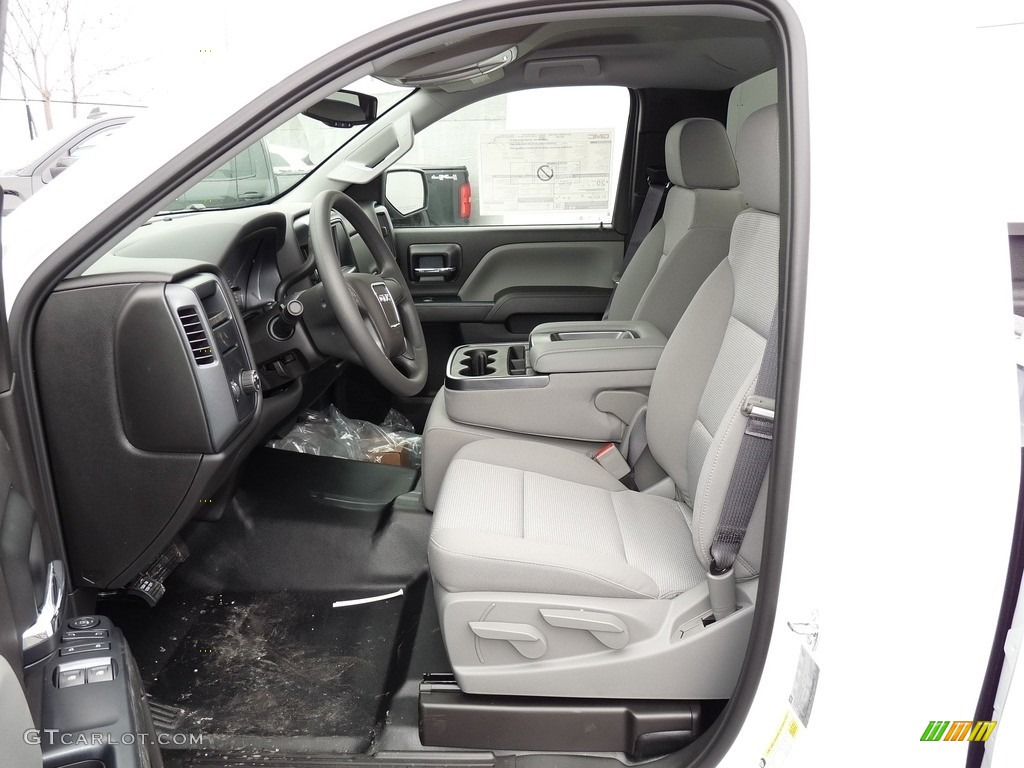 Dark Ash/Jet Black Interior 2017 GMC Sierra 1500 Regular Cab Photo #118851718