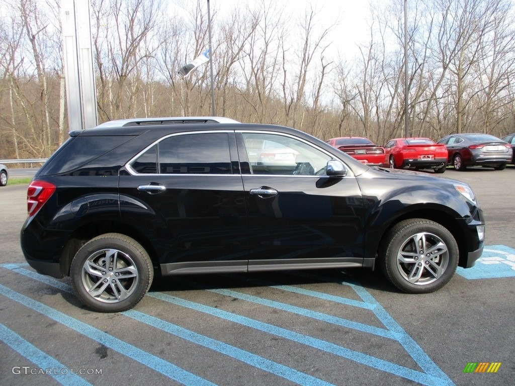 2017 Equinox Premier AWD - Black / Jet Black photo #8