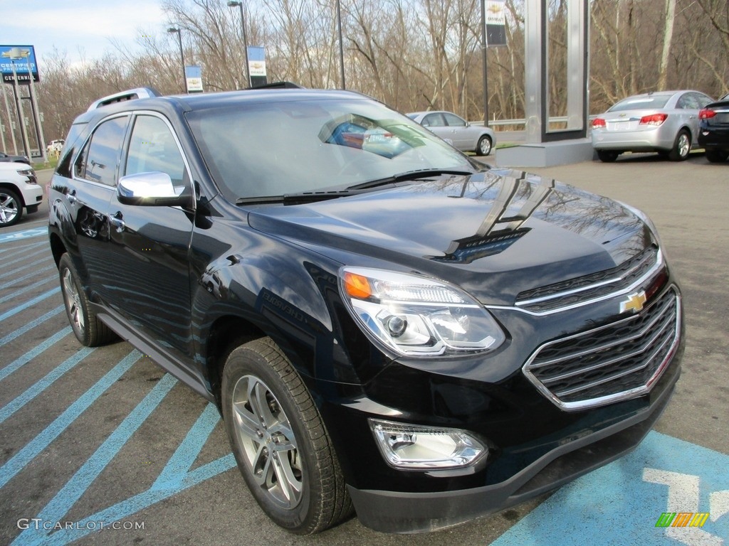 2017 Equinox Premier AWD - Black / Jet Black photo #9