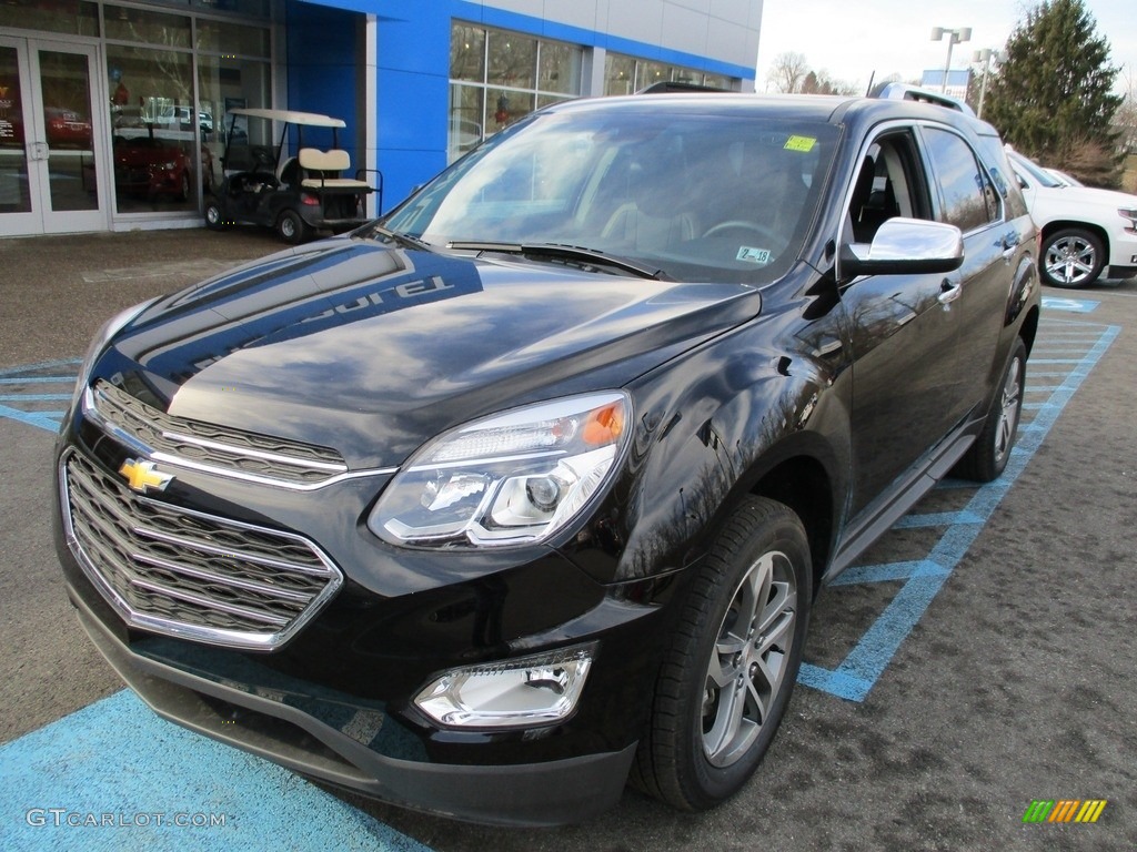 2017 Equinox Premier AWD - Black / Jet Black photo #11