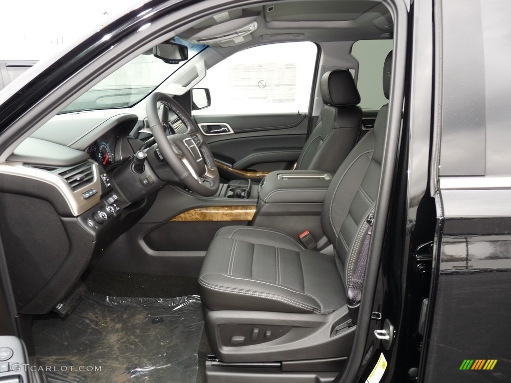 Jet Black Interior 2017 GMC Yukon XL Denali 4WD Photo #118851938
