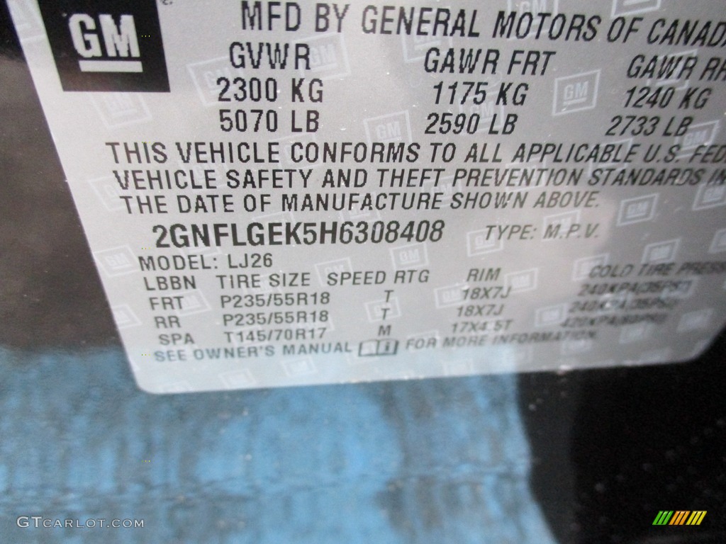 2017 Equinox Premier AWD - Black / Jet Black photo #19