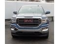 2017 Stone Blue Metallic GMC Sierra 1500 SLE Crew Cab 4WD  photo #4