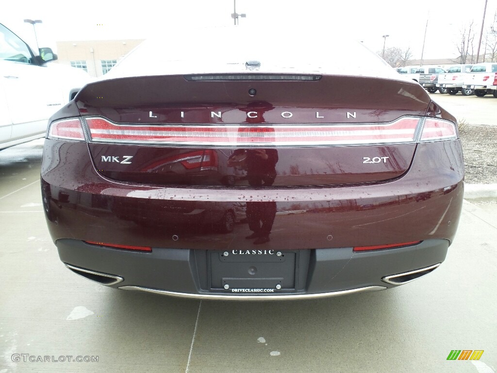 2017 MKZ Reserve - Burgundy Velvet / Cappuccino photo #4